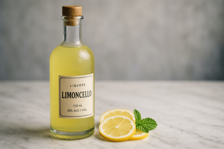 bouteille de limoncello