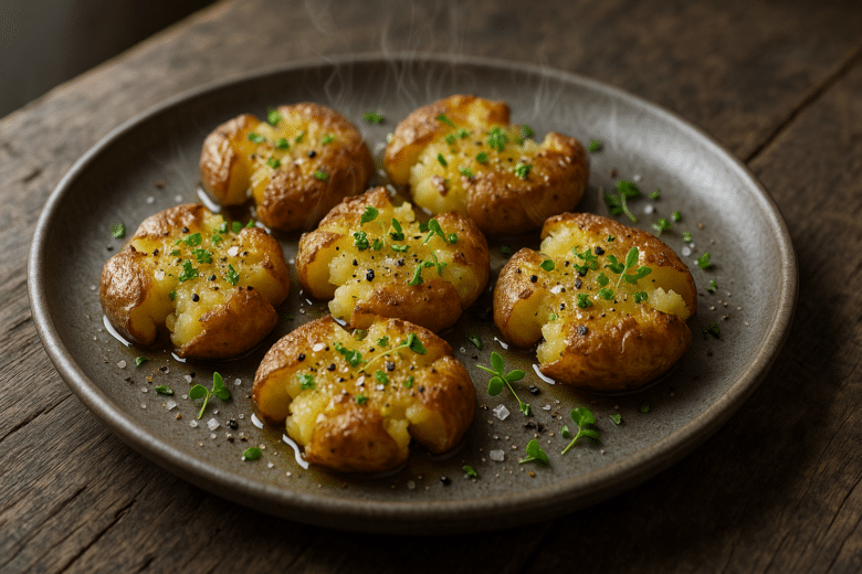 écrasé de pomme de terre